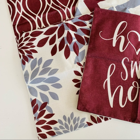 Hexagram Modern Pillow Covers Set of 4 - Picture 4 of 7